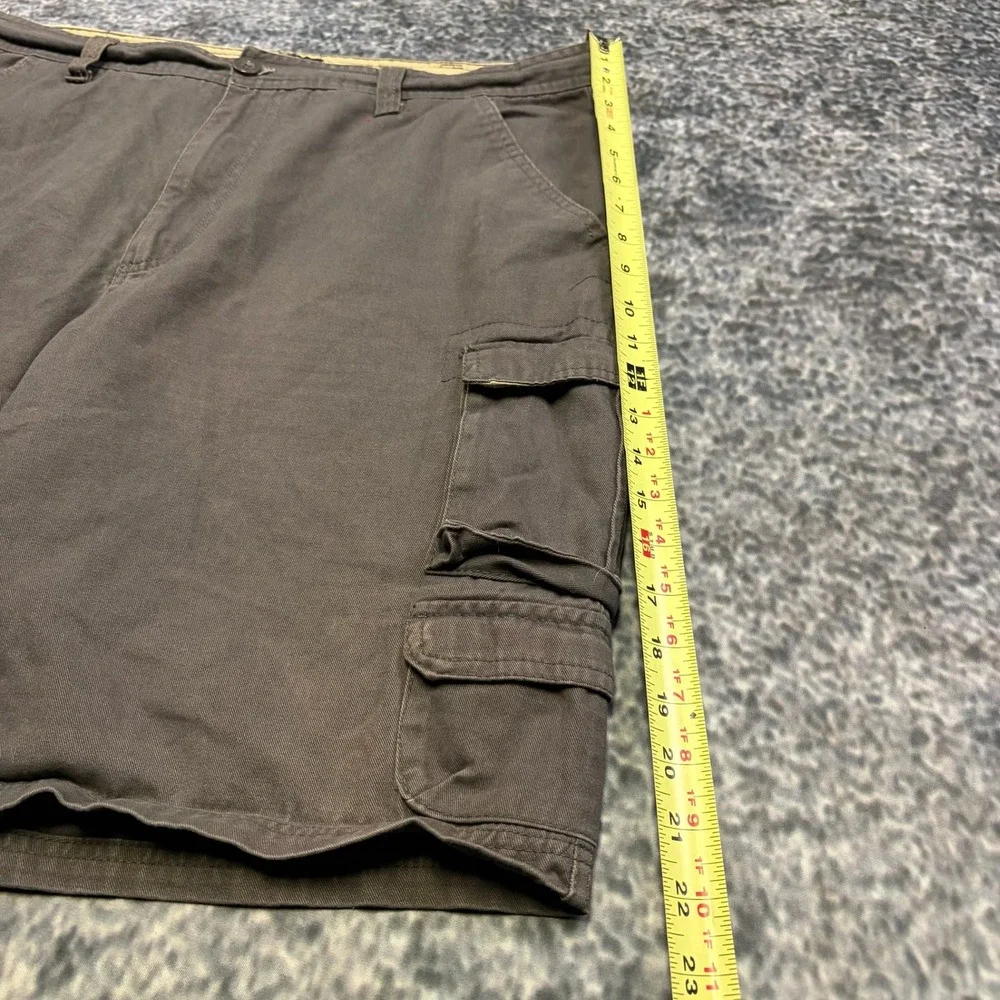 Rugged Wear Cargo Shorts Mens 38 Brown Outdoor Utility Hiking Skater Y2K